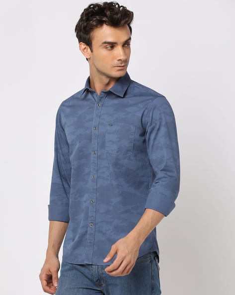 Buy Blue Shirts for Men by LEE COOPER Online