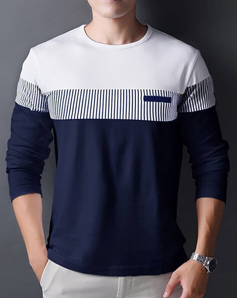 True Basket Best Selling Cotton Full Sleeve T-Shirt for mens