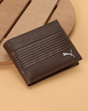 Puma men's best sale wallet leather purse