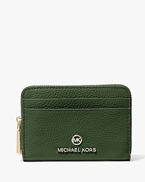 GetUSCart- Michael Kors Jet Set Travel Small Top Zip Coin Pouch with ID  Holder in Saffiano Leather (Truffle, 1)