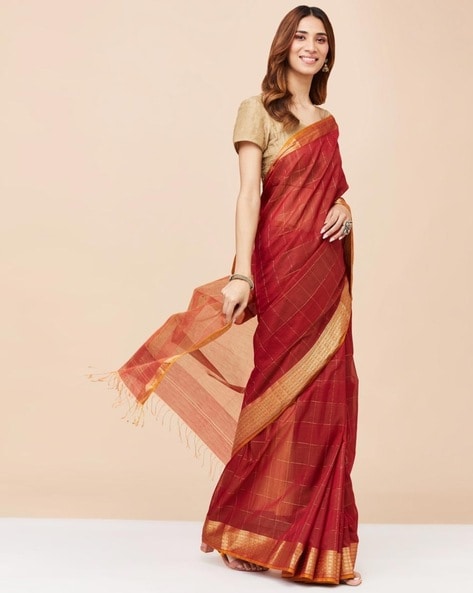 Buy Saris & Blouses for Women Online at Fabindia