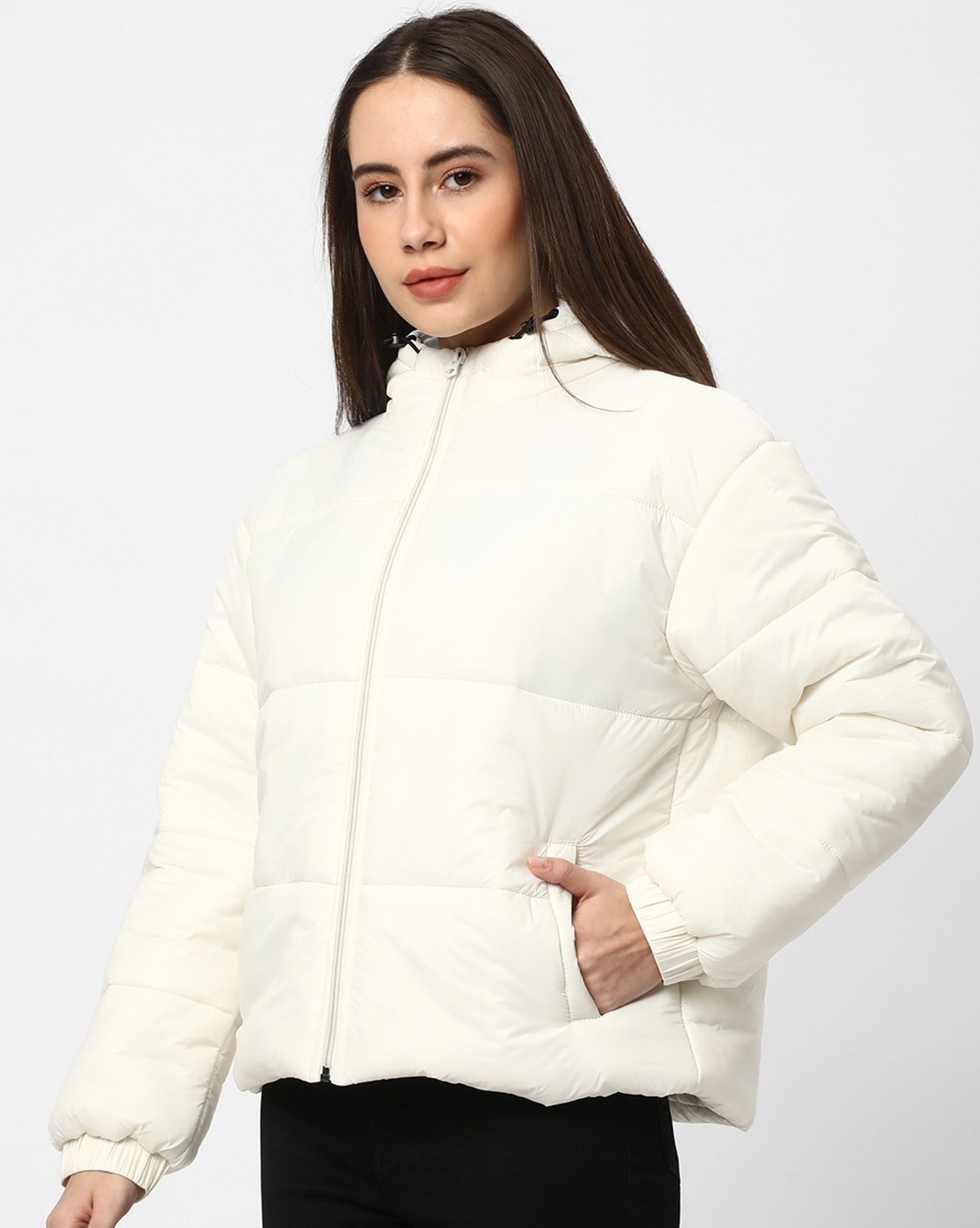 Water-Repellent Long Puffer Coat | Banana Republic