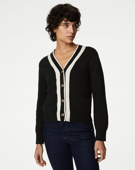 Knitted Cardigan Marks And Spencer Sweaters Ladies Ex M&S Cardigan