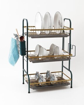 USHA SHRIRAM Kitchen Shelf, 3 Tier