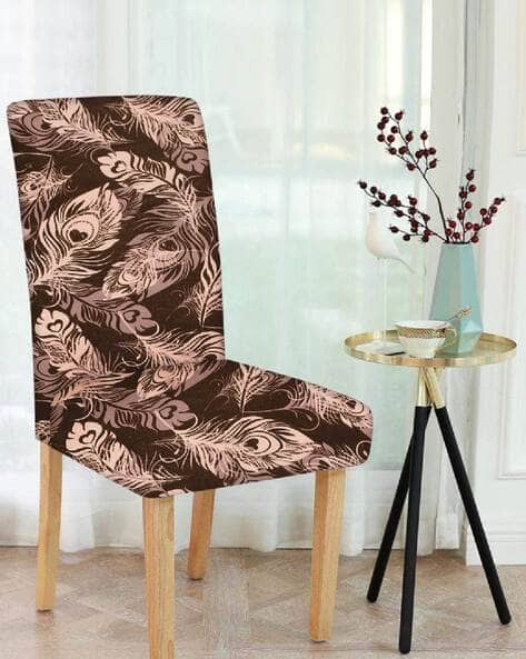 Printed pack of Strechable Non-slip Dining Chair covers/Protector
