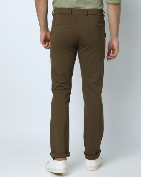 Buy Grey Trousers & Pants for Men by OXEMBERG Online | Ajio.com
