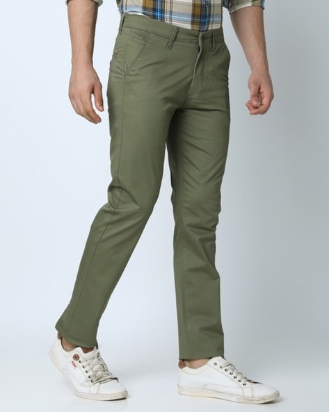 Buy Sand Trousers & Pants for Men by OXEMBERG Online | Ajio.com