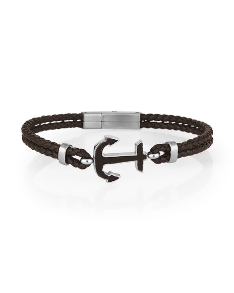 Buy Black Bracelets & Kadas for Men by MAHI Online | Ajio.com