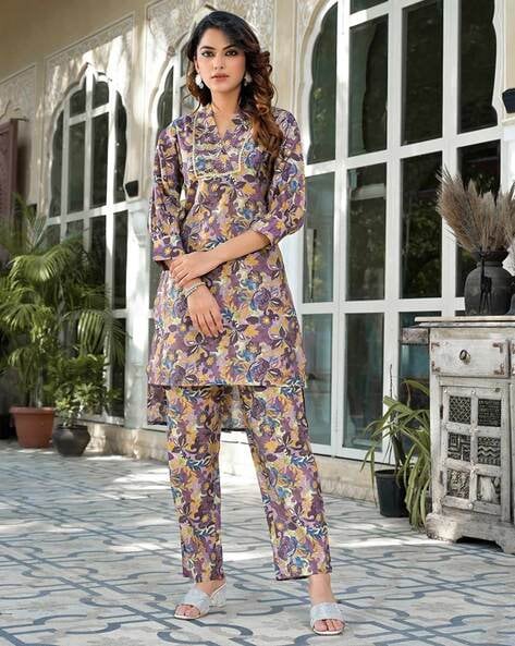 Buy Purple Co-ord Sets for Women by YUFTA Online