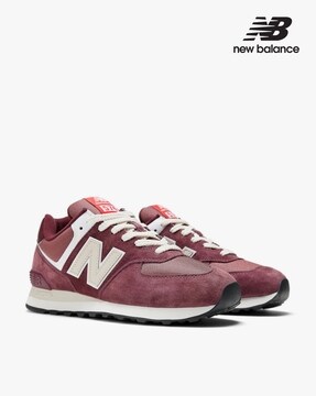 Mens new balance burgundy 410 deals trainers
