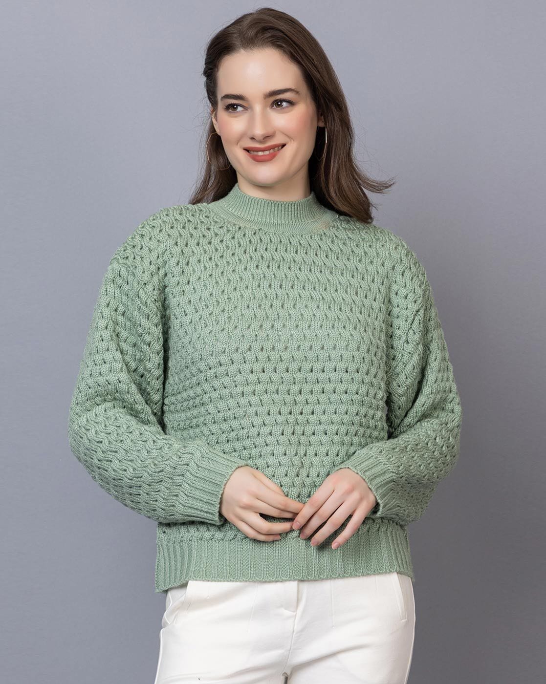 Sea green outlet sweater