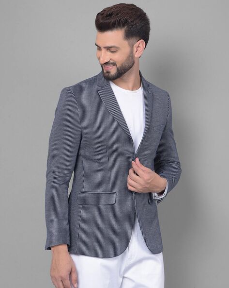 Men's striped cheap blazers