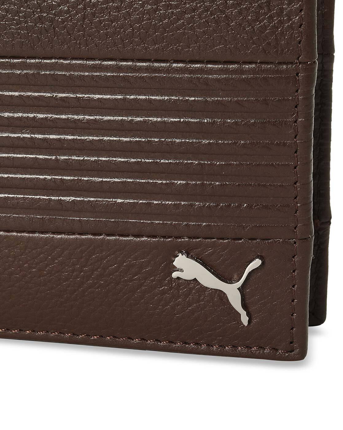 Buy Puma Men Black Printed Three Fold Wallet - Wallets for Men 7333956 |  Myntra