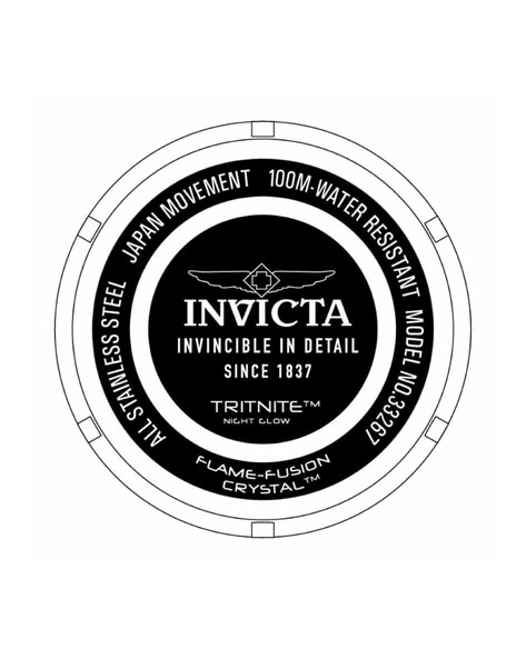 Invicta 100m best sale water resistance