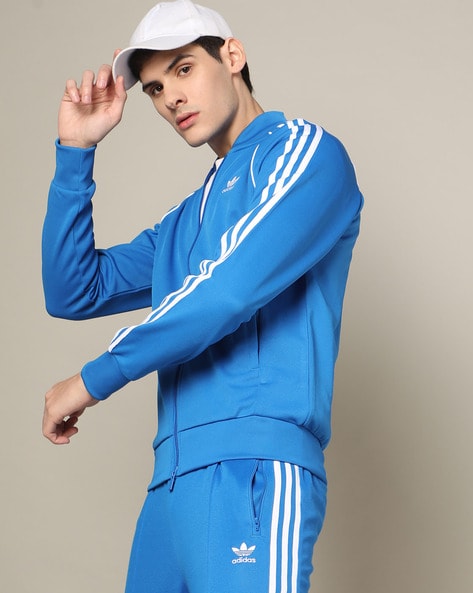 Adidas originals jacket blue best sale