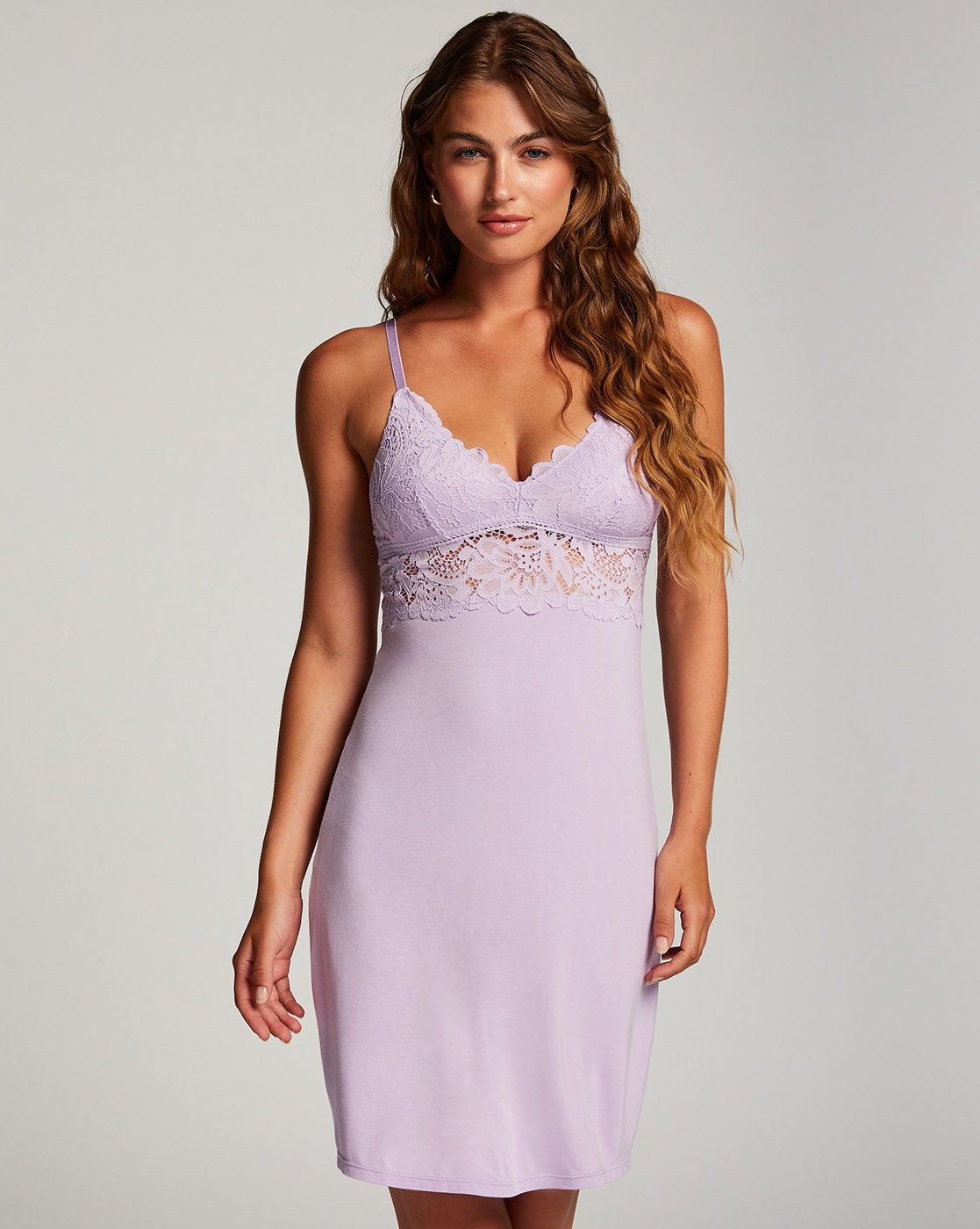 Light purple hot sale slip dress