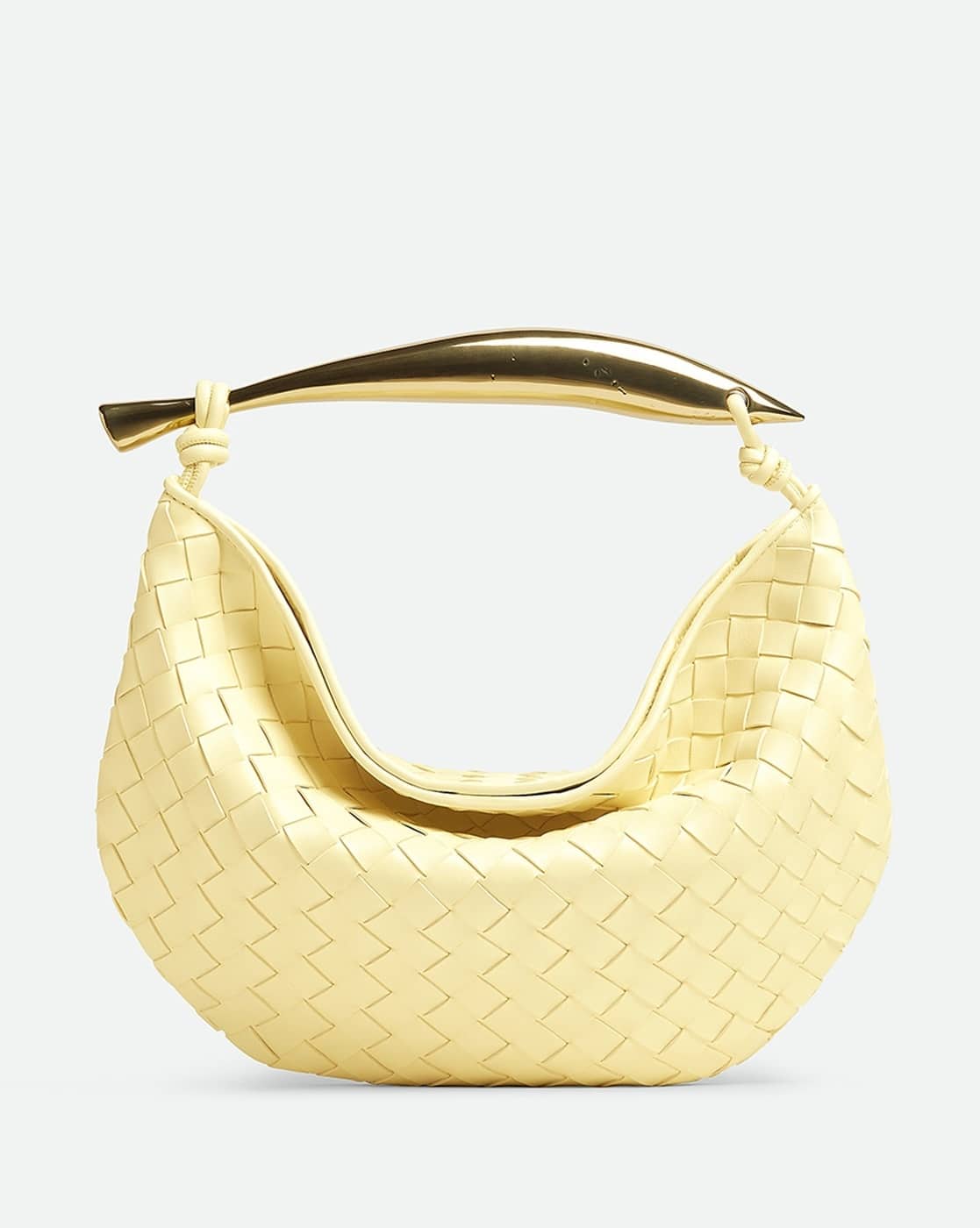 Buy BOTTEGA VENETA Classic Sardine Top Handle Bag | Cream Color 