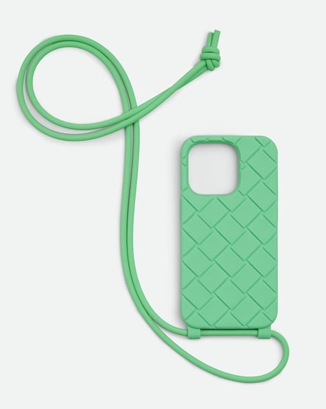 Buy BOTTEGA VENETA Strap Case for iPhone 14 Pro | Green