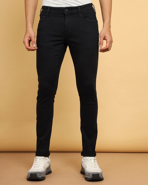 Wrangler Men Mid-Rise Skinny Fit Jeans