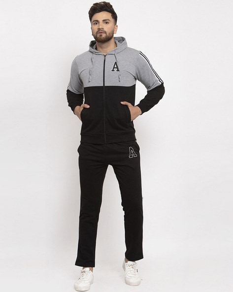 Men's Sports Sweatpants & Sweatshirt Set | 2 Piece Casual Tracksuit Outfit  Designs for Men | Track suit men, Sporty outfits men, Cool outfits for men