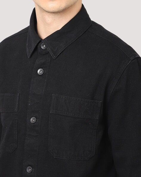 Price History of Marks Spencer Denim Overshirt with Patch