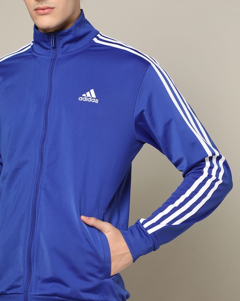 Buy Adidas Originals Blue Regular Fit Jacket for Mens Online @ Tata CLiQ