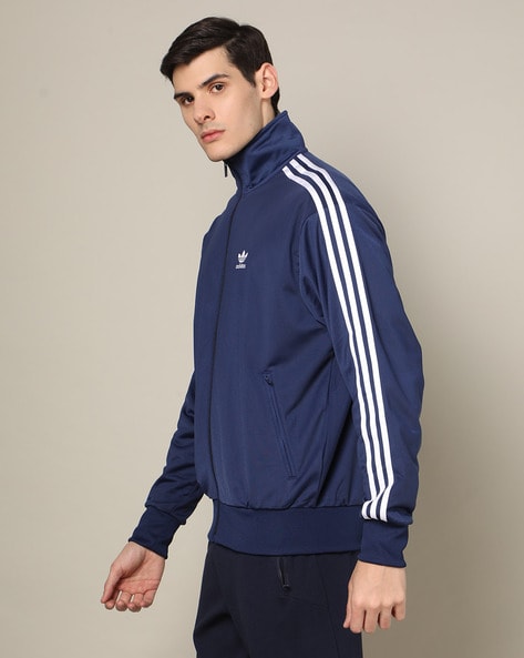 Adidas navy blue outlet jacket