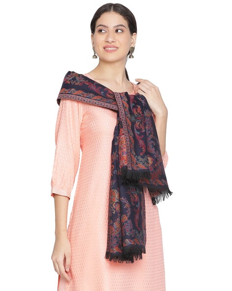 Karissa Woven Woolen Stole Price in India