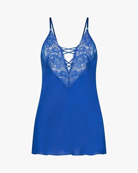 Buy Blue Nightshirts&Nighties for Women by Hunkemoller Online