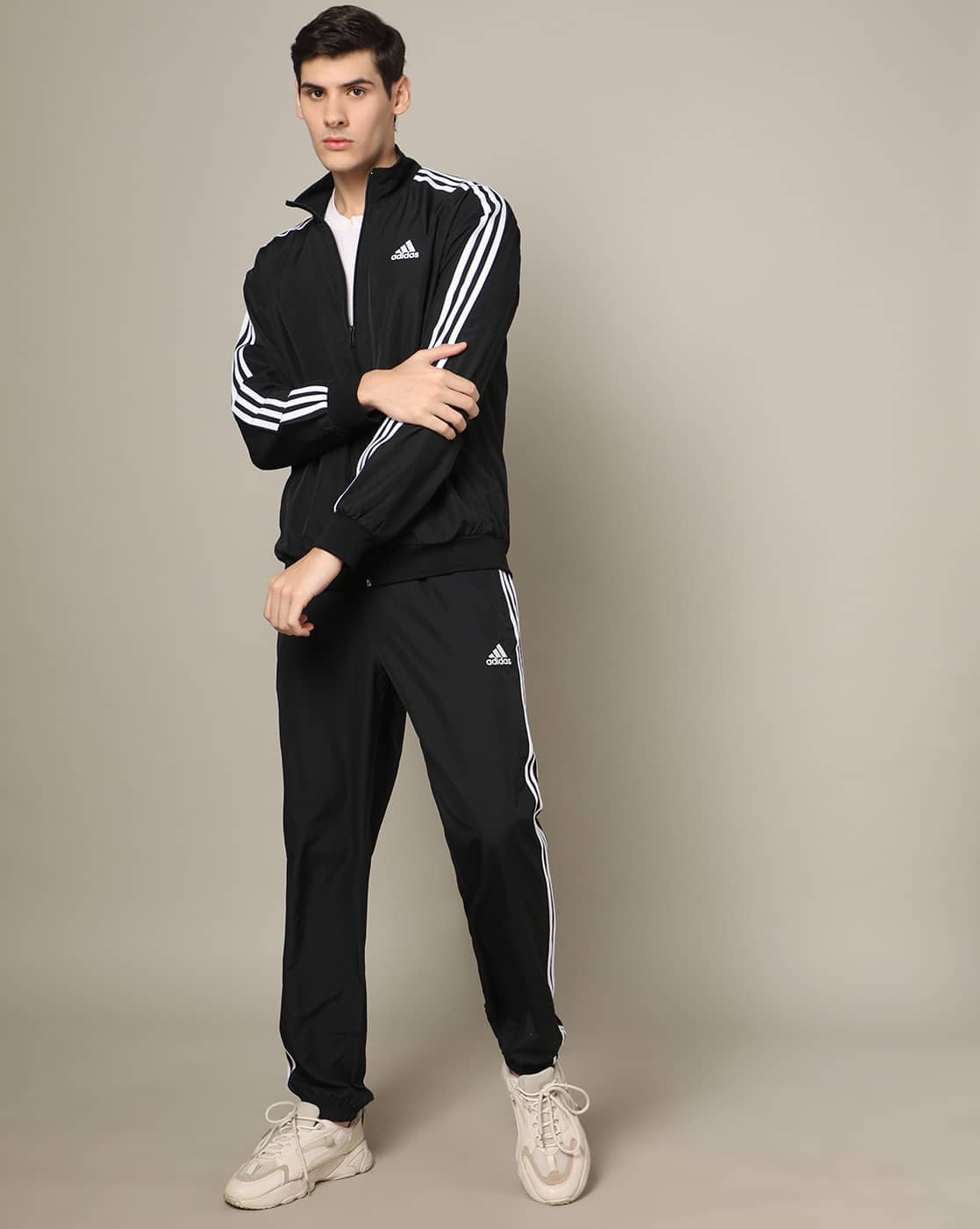 Men Regular Fit Tracksuit Set