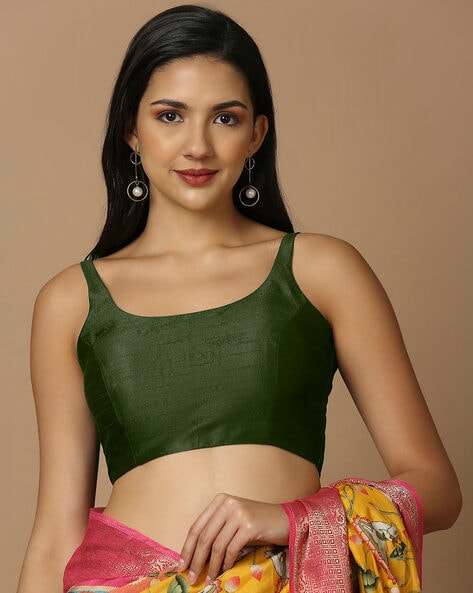 Buy Green Blouses for Women by SALWAR STUDIO Online