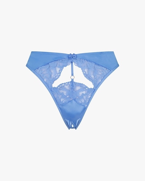 Extrovert Open Crotch Brazilian Panties