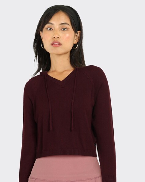 Buy Black Sweatshirt & Hoodies for Women by BLISSCLUB Online