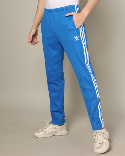 LG adidas Originals Men's Slim Fit 3 Stripes Tapered Track Pants Gray LAST1  | eBay