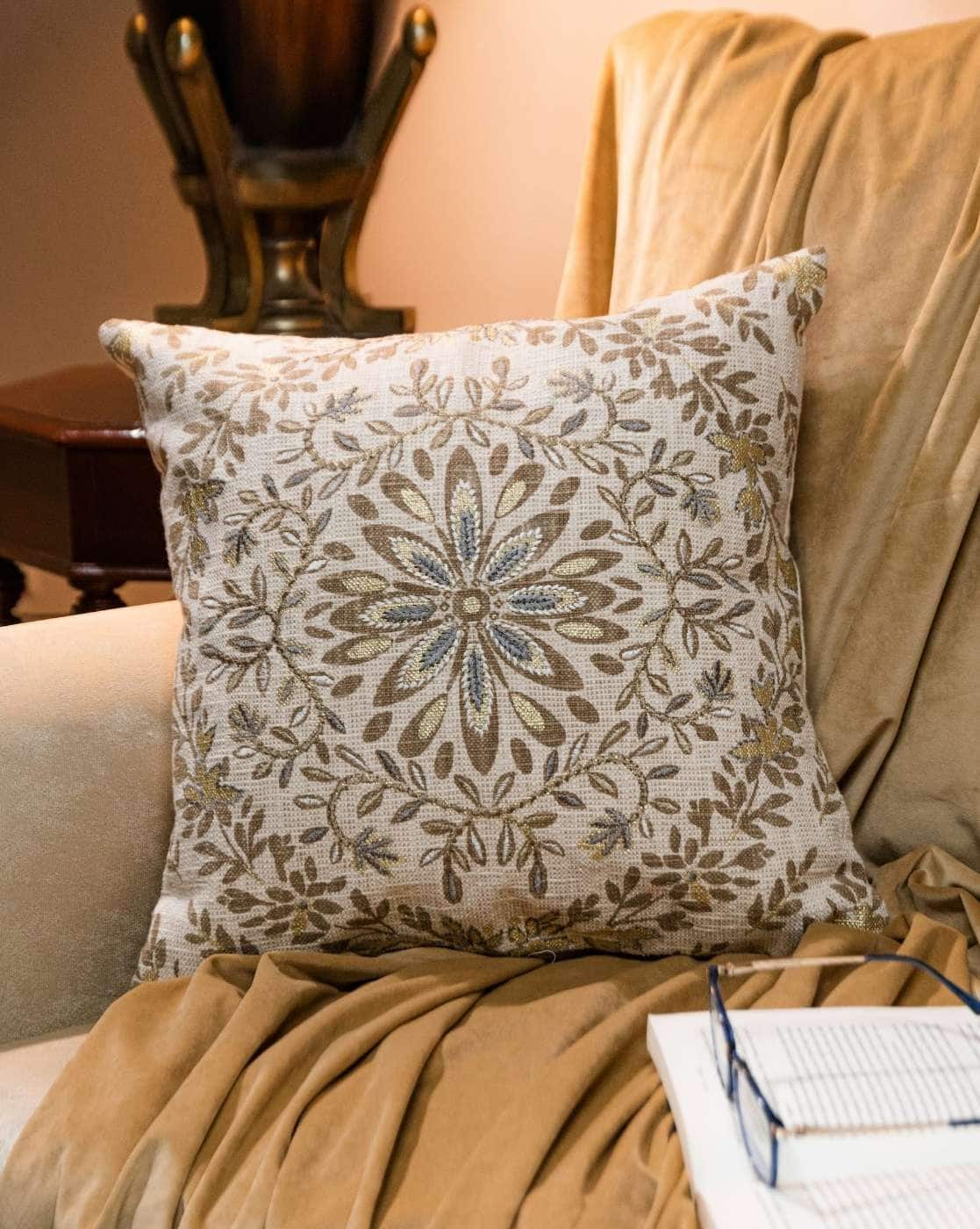 Embroidered Cushion Cover 18
