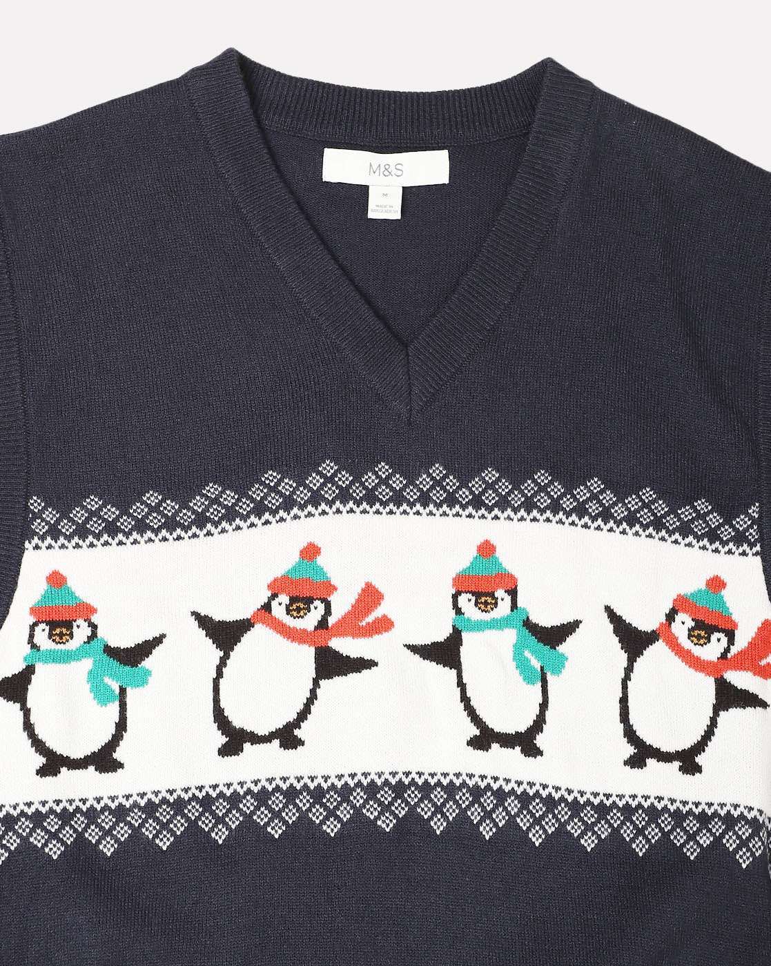 Christmas jumper v neck best sale