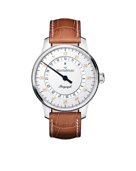 Bell Hora Natural Ivory bho913 - Meistersinger Single-Hand With Additional  Function wrist watch