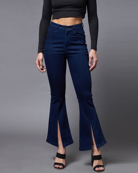 Farrah High Rise Flared Jeans - Dark Indigo | Universal Standard