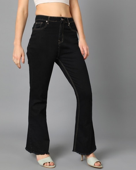 Women Regular Fit High Rise Bootcut Jeans