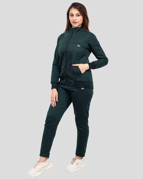 Buy Green Tracksuits for Women by Yha Online Ajio