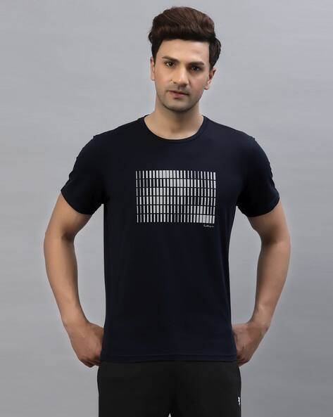 RED TAPE Regular Fit Graphic Print Crew-Neck T-Shirt