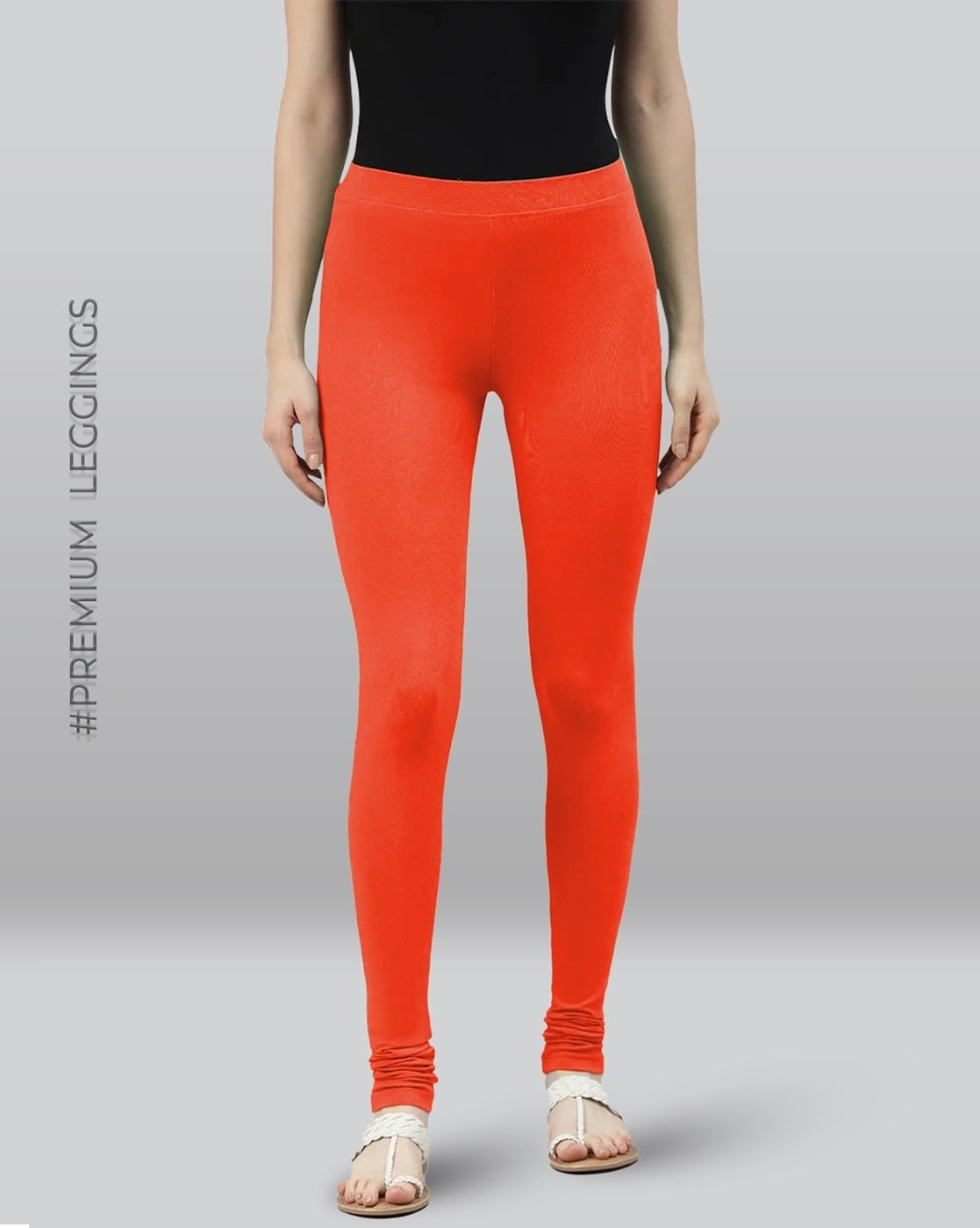 Buy online Orange Solid Legging from Capris & Leggings for Women by Kex for  ₹349 at 56% off | 2024 Limeroad.com