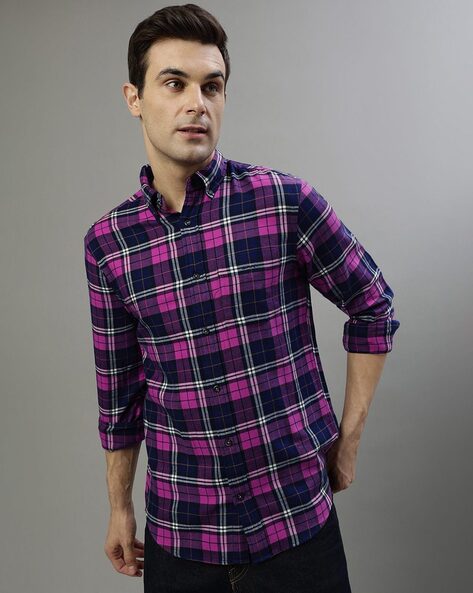 Gant Men Checked Regular Fit Shirt