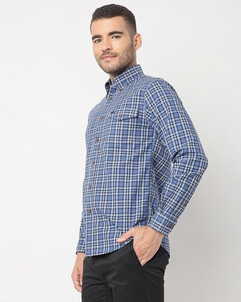 Buy Blue Shirts for Men by BROOKS BROTHERS Online