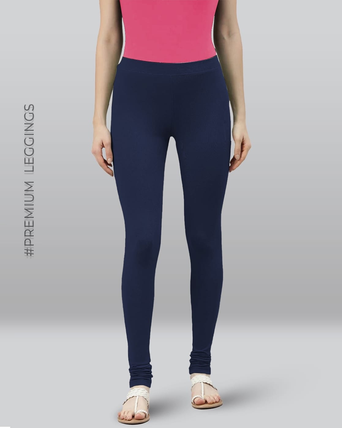 Leggings: Check Women Wine Cotton Leggings at Cliths