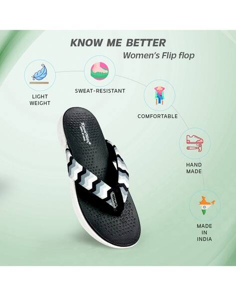 Buy Black Flip Flop \u0026 Slippers for Women by KazarMax Online | Ajio.com