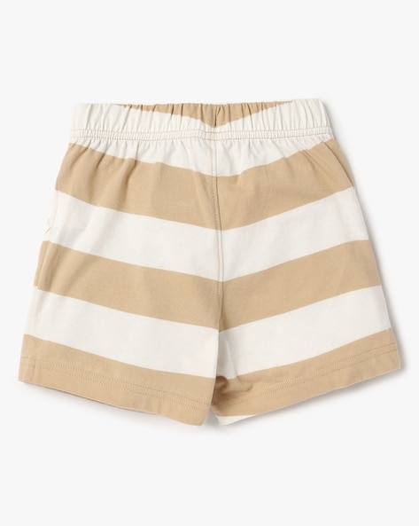 Striped Shorts with Elasticated Waist