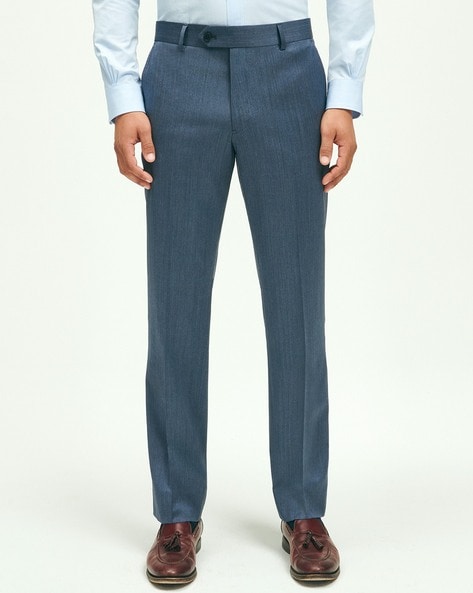 Vito Trousers in Herringbone Camelhair - Giuliva Heritage