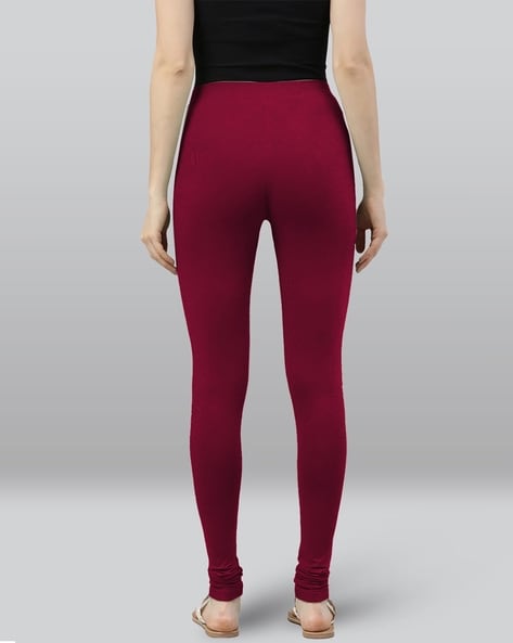 Maroon colour leggings hotsell