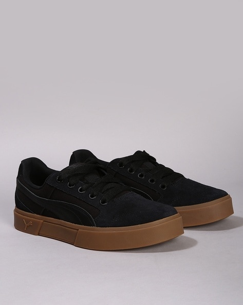 Puma suede deals platform mens